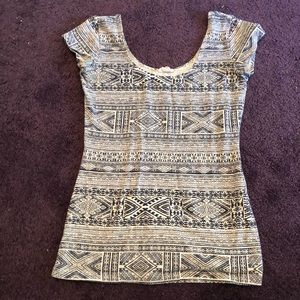 Garage Aztec Blue T-shirt